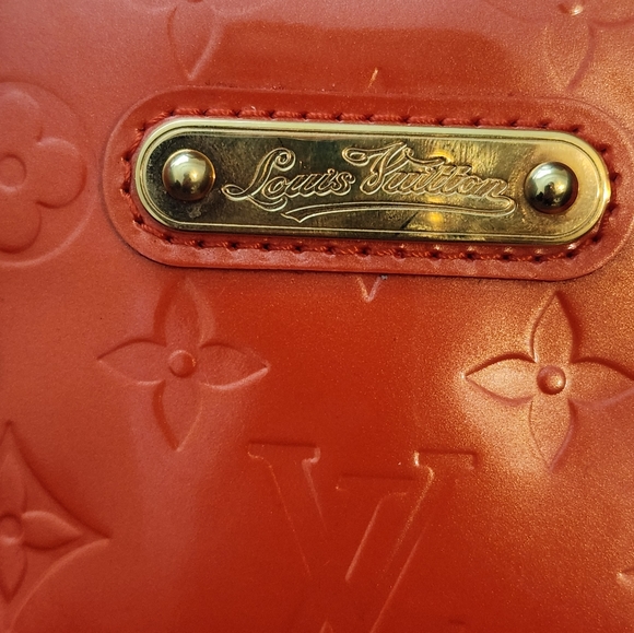 Orange Louis Vuitton Monogram Vernis - Picture 8 of 10